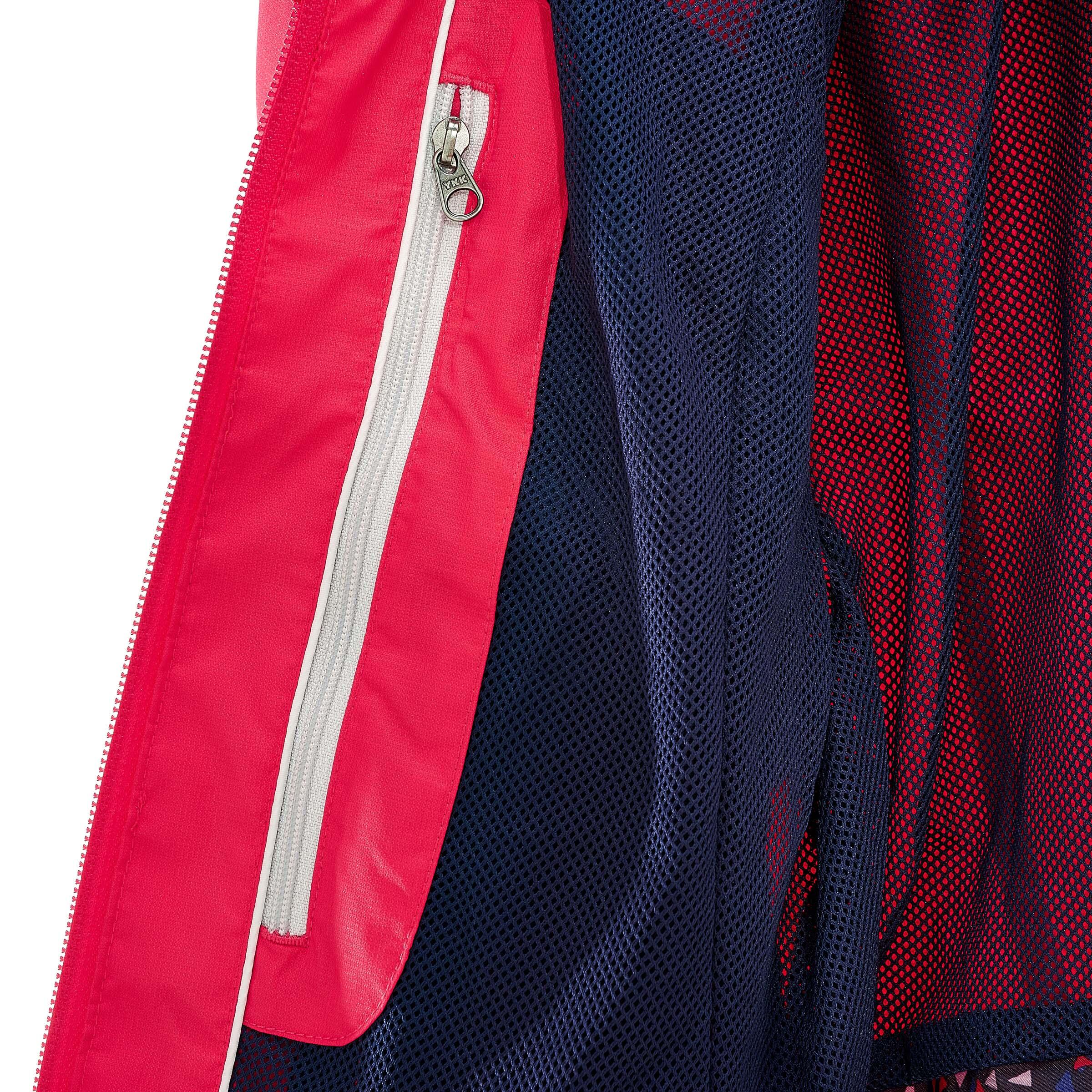 Arpenaz 300 women's waterproof walking rain jacket - Raspberry pink 14/18