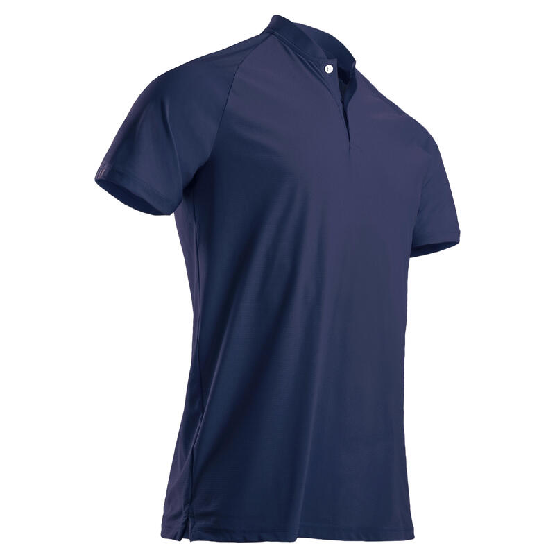 Golfpolo voor heren WW900 korte mouwen marineblauw