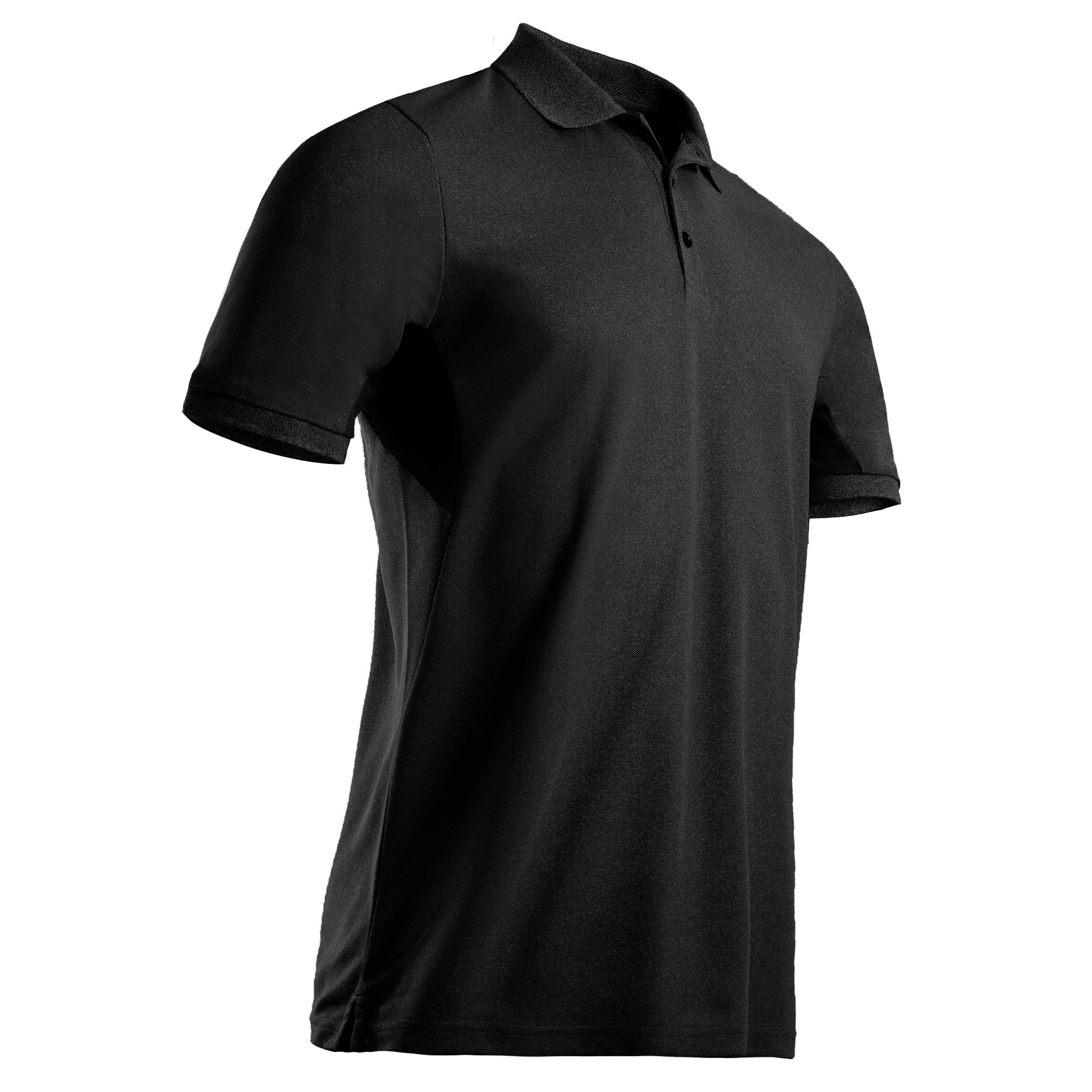 MEN'S GOLF SHORT-SLEEVED POLO SHIRT - WW500 BLACK 6/6