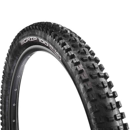 
      Plášť na horskú cyklistiku Rockrider GRIP 100 27,5' × 2,4
  