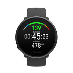 Smartwatch för fitness med GPS och pulsgivare POLAR IGNITE 2 SVART