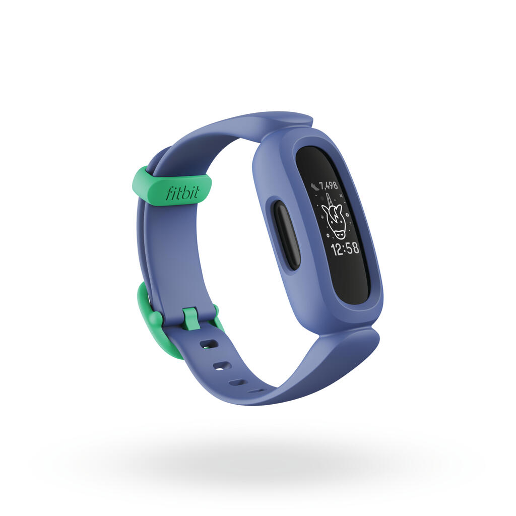 Vaikiškas sportinis laikrodis „Fitbit Ace 3 Junior“, mėlyna ir žalia