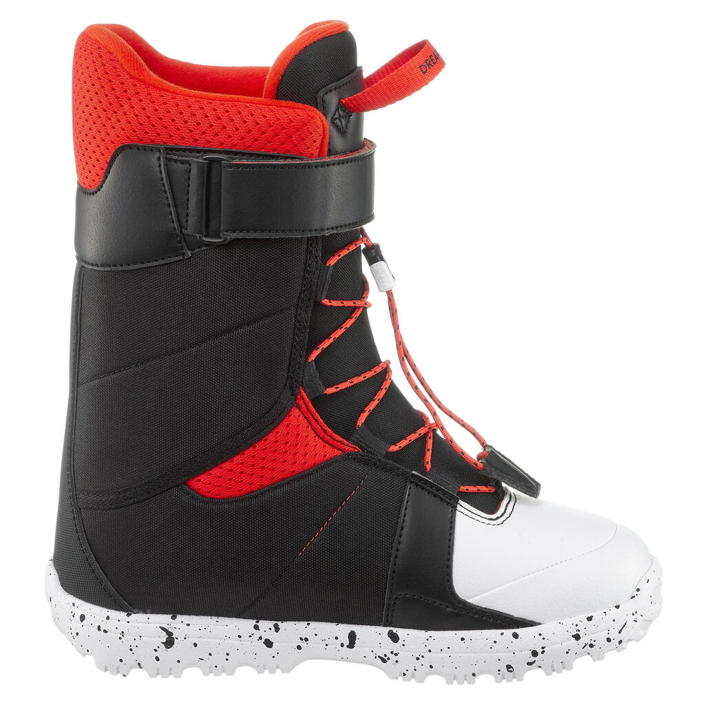 Snowboard Boots Kinder Schnellschnürsystem - Indy 100 S 