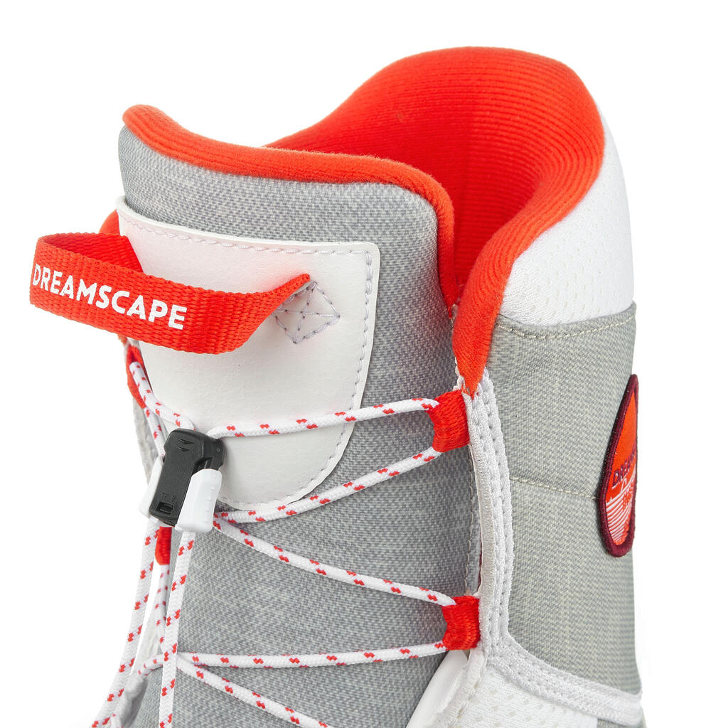 Kids’ Quick Fastening Snowboard Boots - Indy 100 - XS