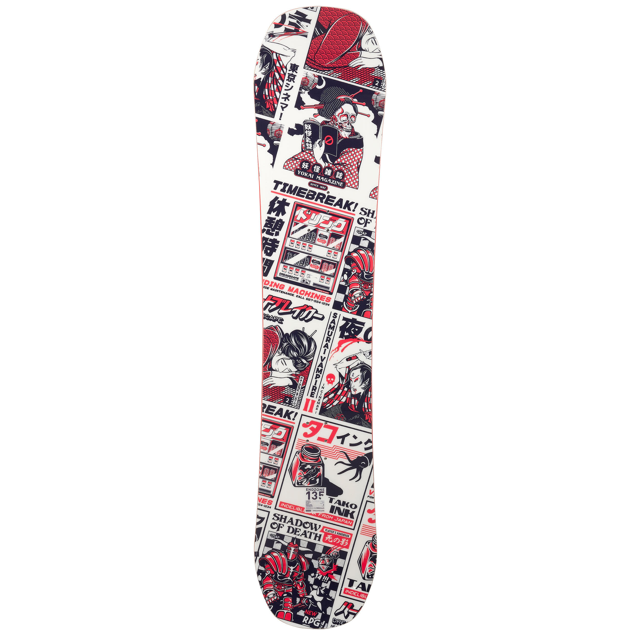 Kids' Freestyle All Mountain Snowboard- Endzone JR 135 cm Kids' Freestyle All Mountain Snowboard- Endzone JR 135 cm
