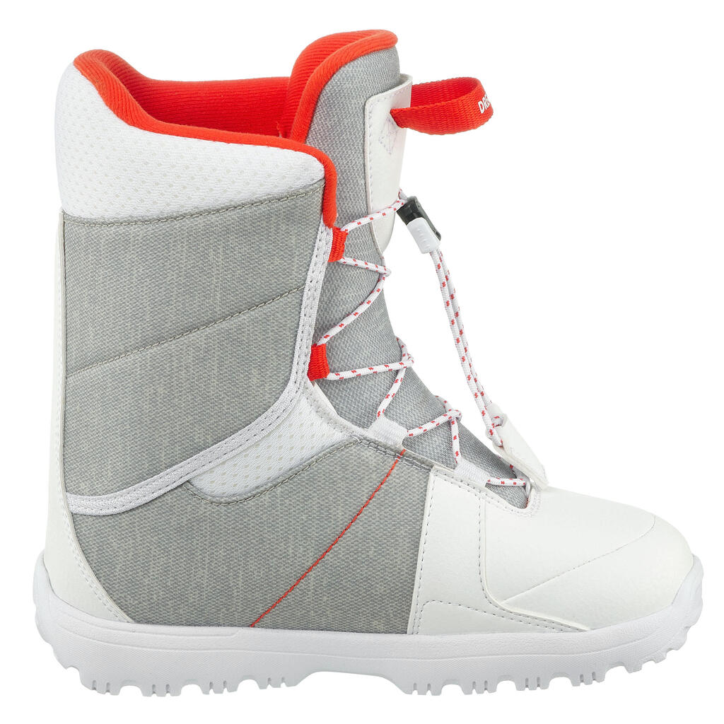 Kids’ Quick Fastening Snowboard Boots - Indy 100 - XS