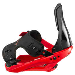 Παιδικές δέστρες snowboard - Faky S - Μαύρο και κόκκινο