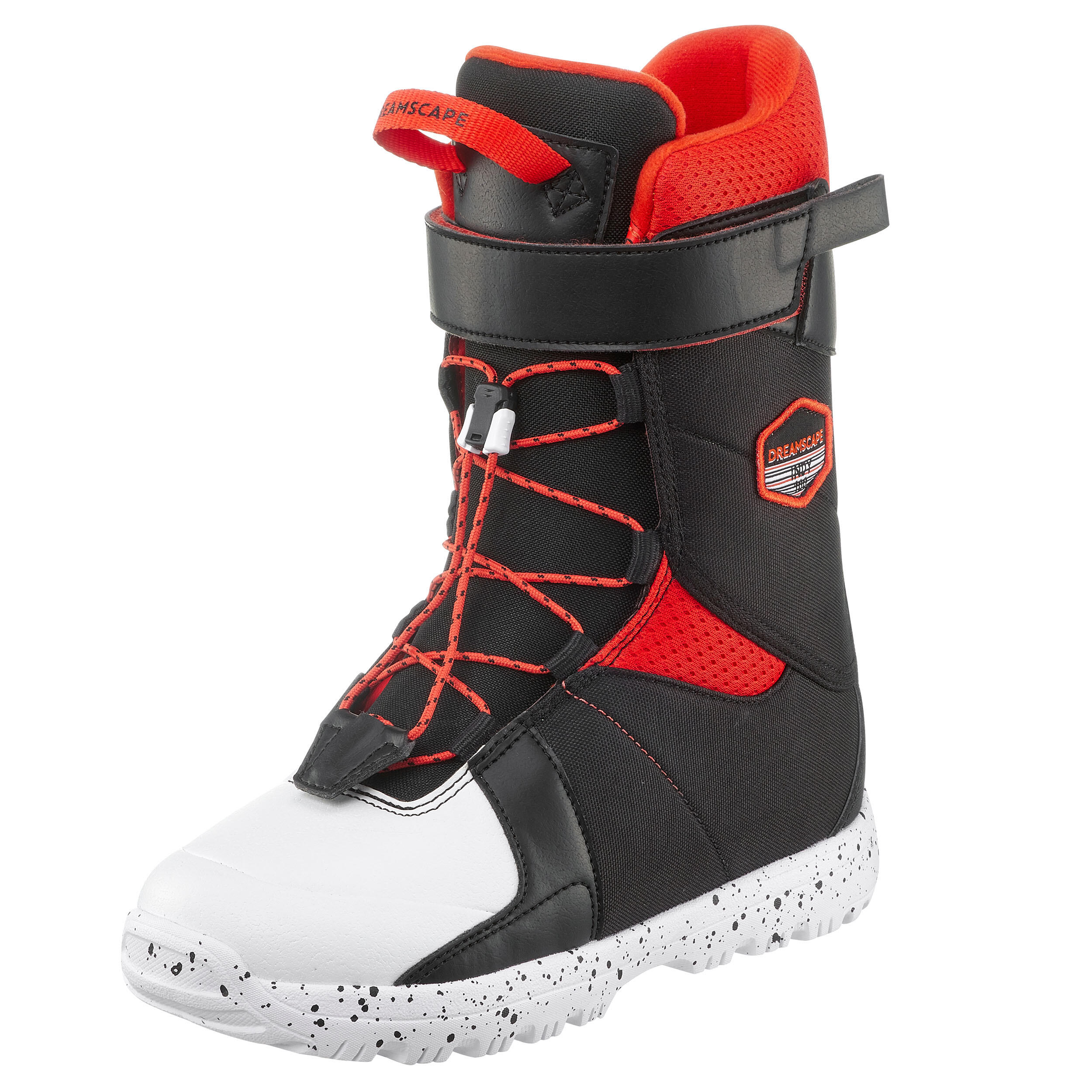 Boots cu strîngere rapidă snowboard INDY 100 S Copii