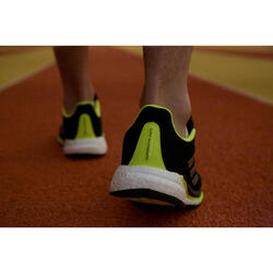 ADIDAS Hardloopschoenen voor heren Supernova Unite zwart/geel | Decathlon