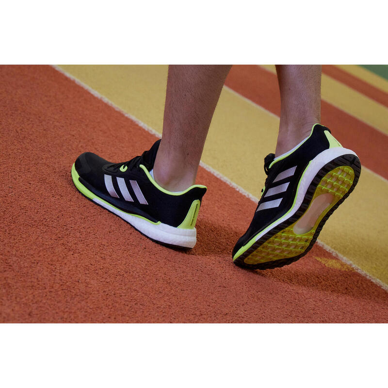 Adidas Supernova Unite Hombre Zapatillas Running Negro/Amarillo