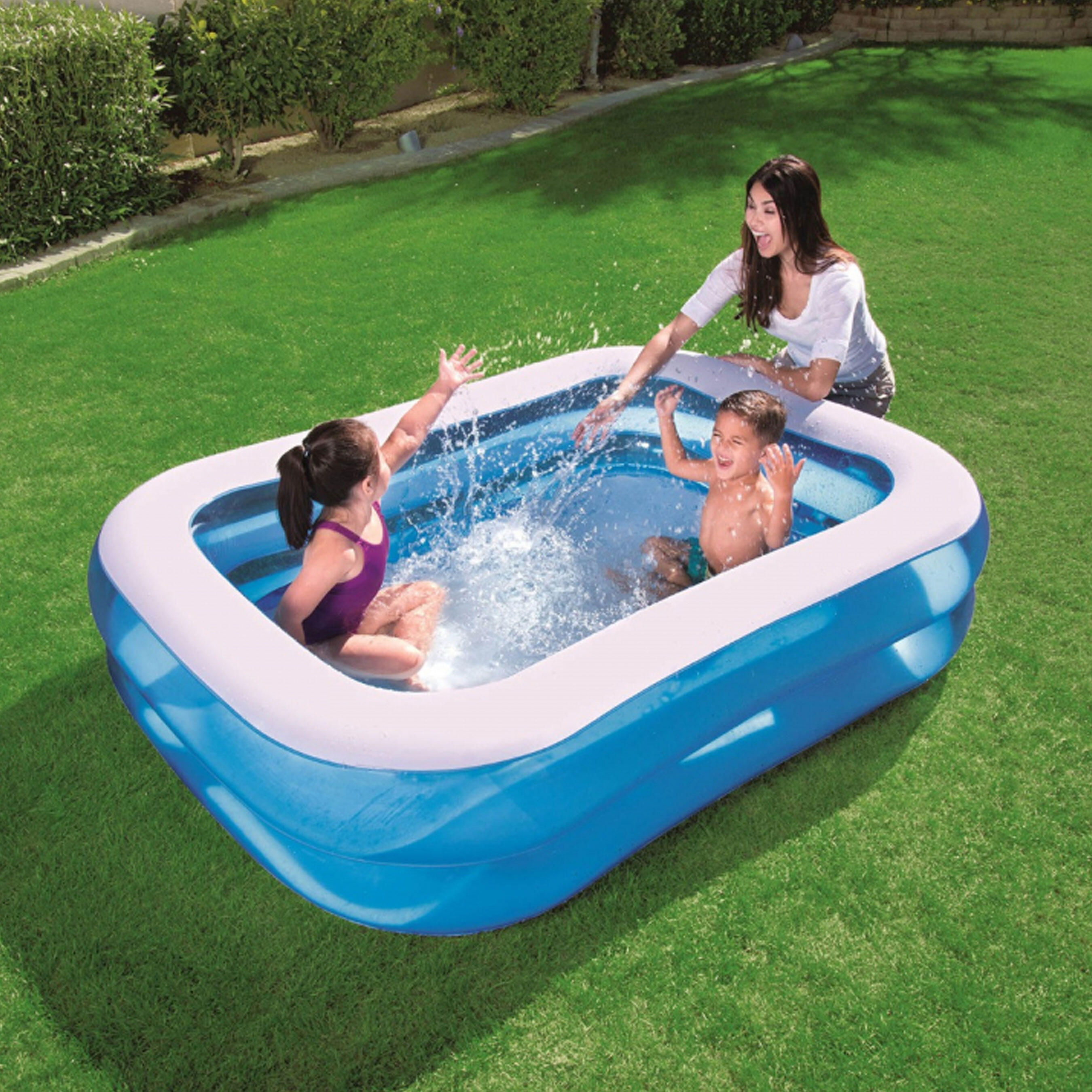 Piscine Gonflable Rectangulaire 211cm X 132cm X 48cm Bestway Decathlon