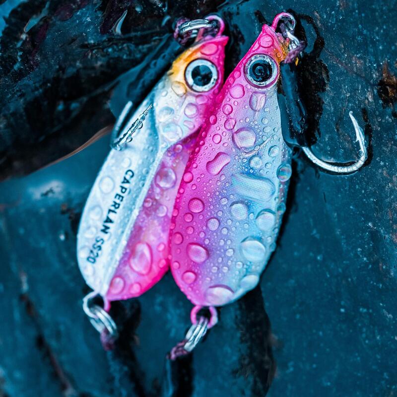 Casting Jig Pesca Mar Señuelo Biastos Slow Rosa 20 G