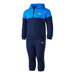 Chándal Puma Bebé con capucha azul marino y azul estampado PUMA | Decathlon