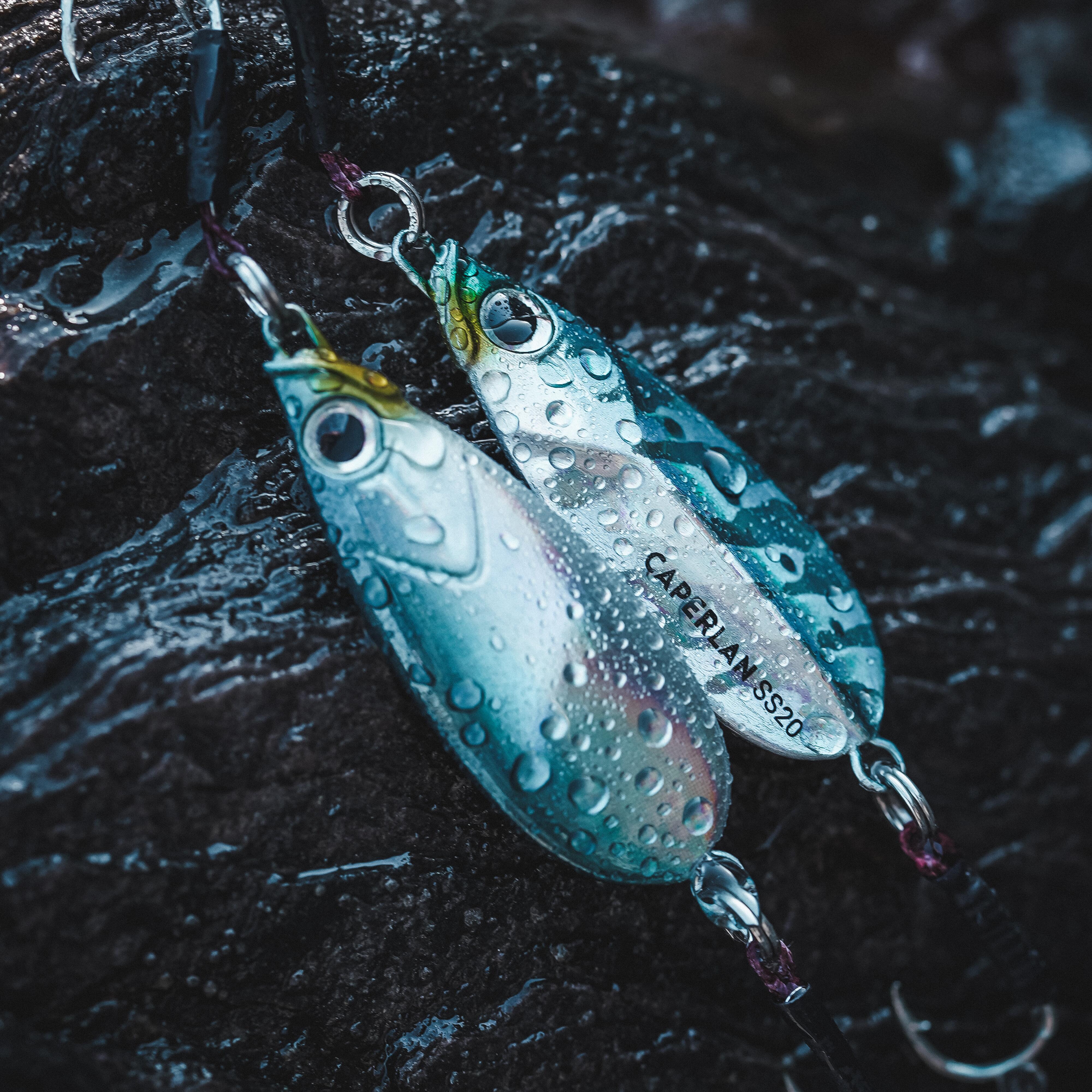 CAPERLAN Casting jig Biastos Slow 20gr modrý bez · záber 3