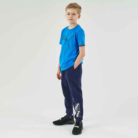 T-Shirt Regular Puma Kinder blau