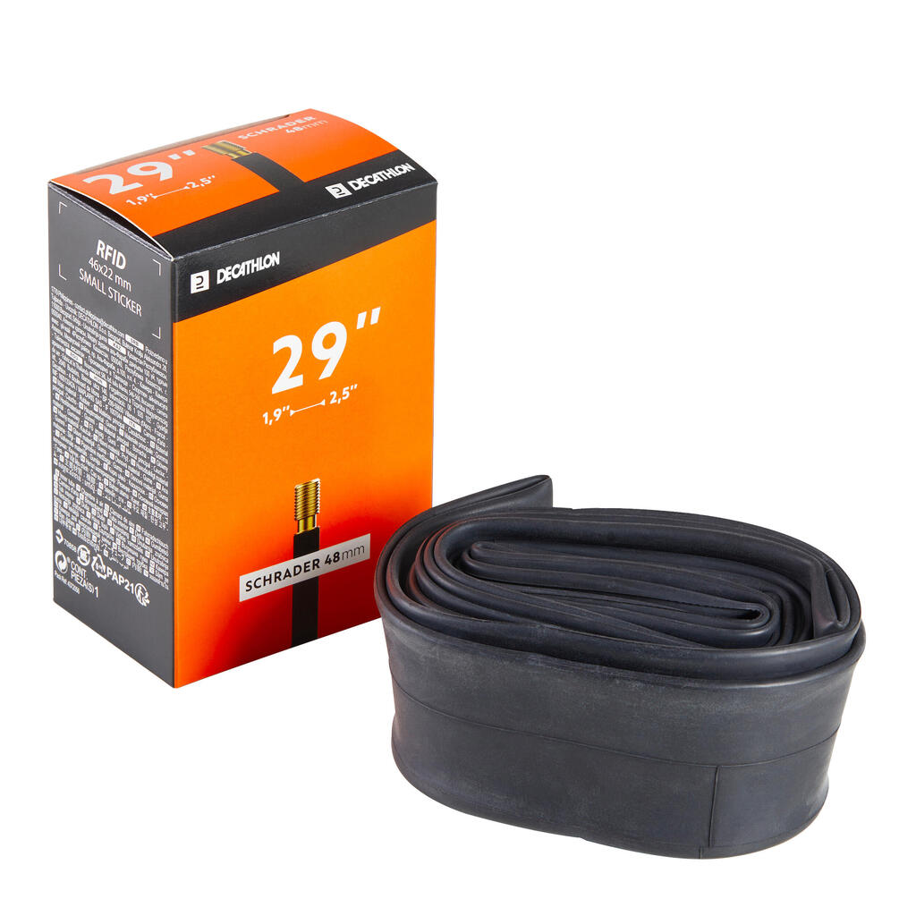 CHAMBRE A AIR 29x1.9/2.5 VALVE SCHRADER 48MM