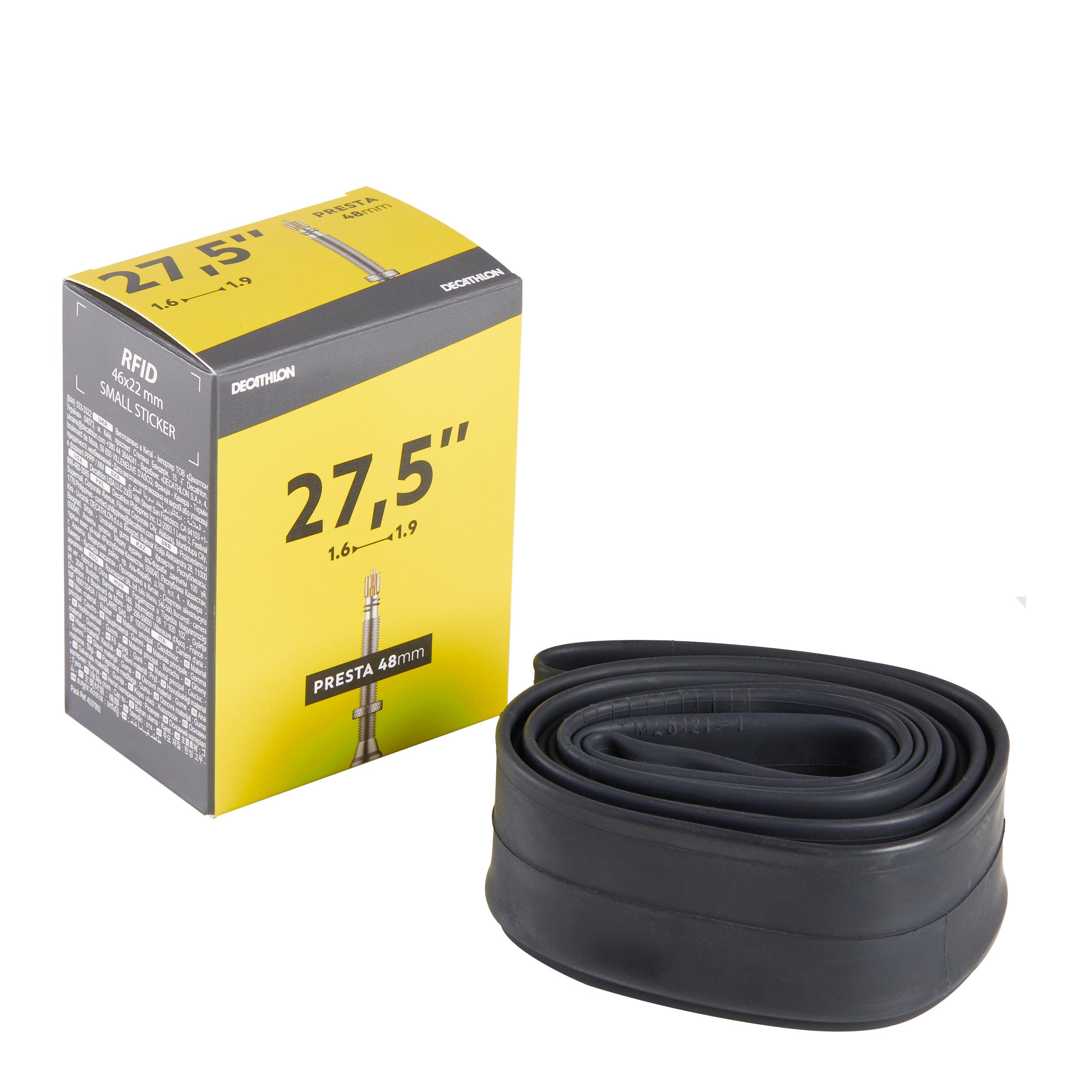 27.5 x 1.6/1.9 Gravel Inner Tube - Presta Thread 3/5