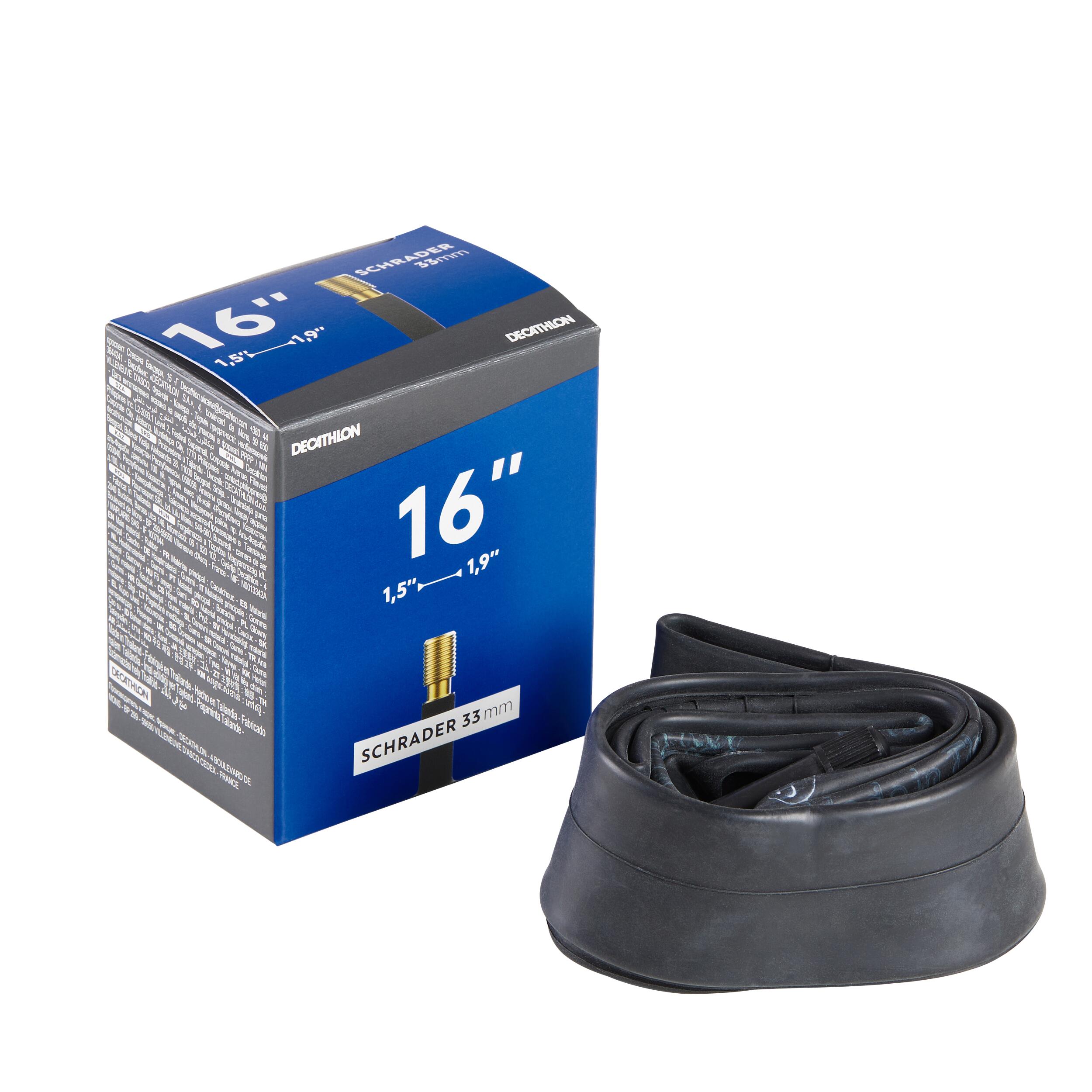 16 x 1.5/1.9 inner tube - DECATHLON