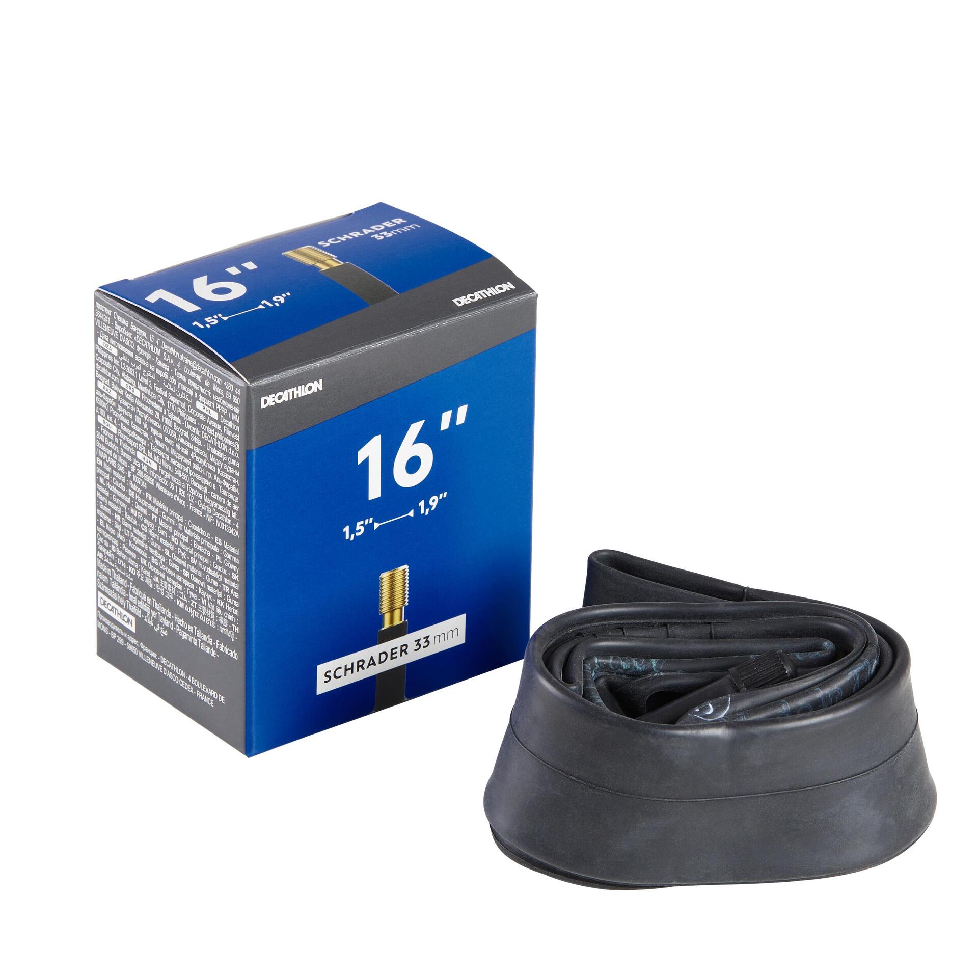 Continental Compact 20 Bicycle Inner Tube – Fits 20-Inch Wheels, Butyl Material, Blitz Dunlop Valve