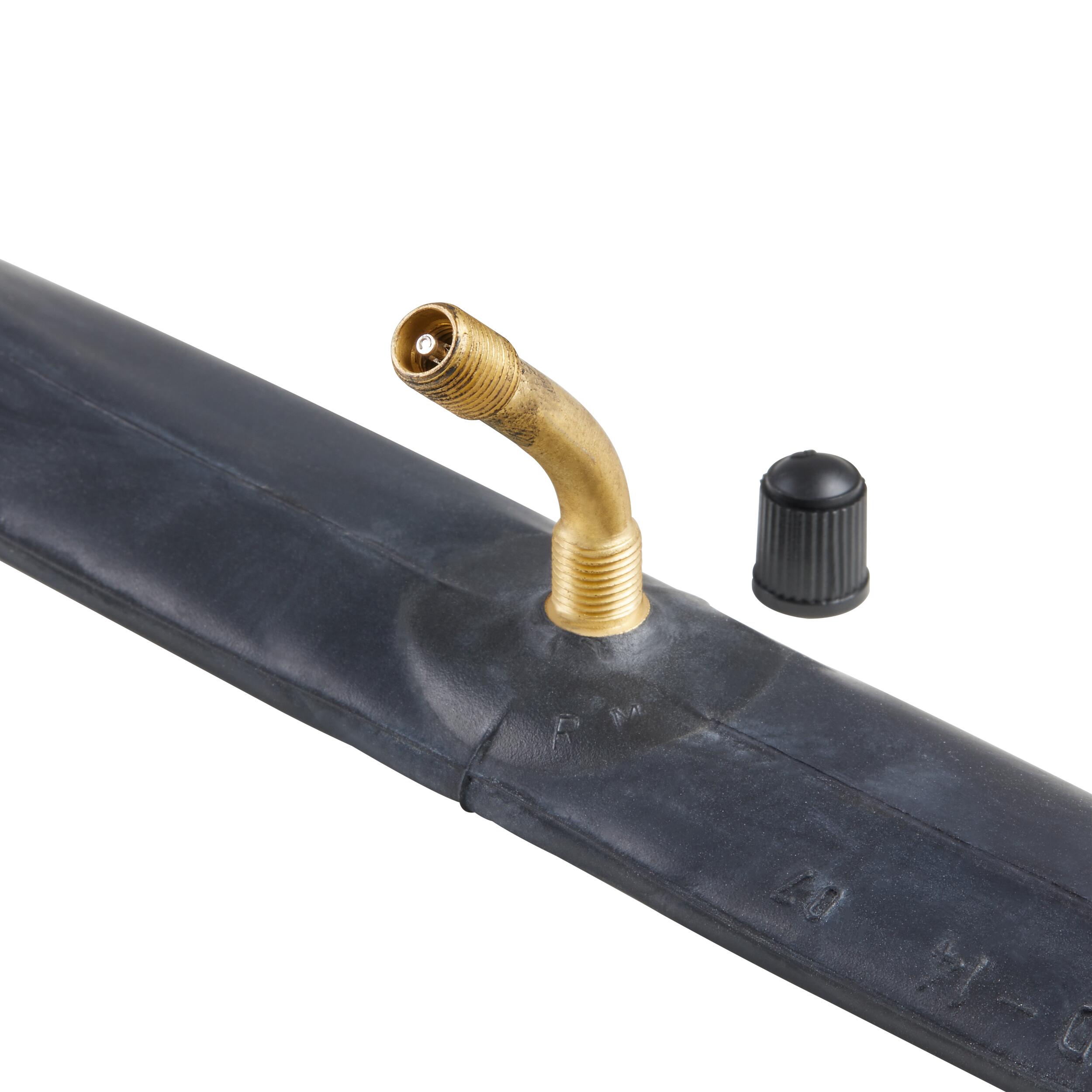 14 x 1.5/1.9 inner tube with bent valve - DECATHLON