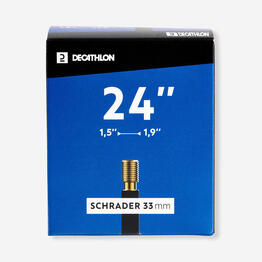 Chambre à air 24x1,5/1,9 valve schrader 33mm