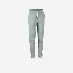 Pantaloni bambina Puma grigi con stampa