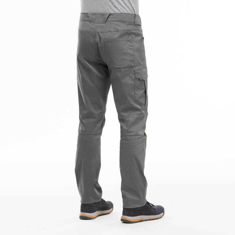 Men's Walking Trousers - Grey - Decathlon