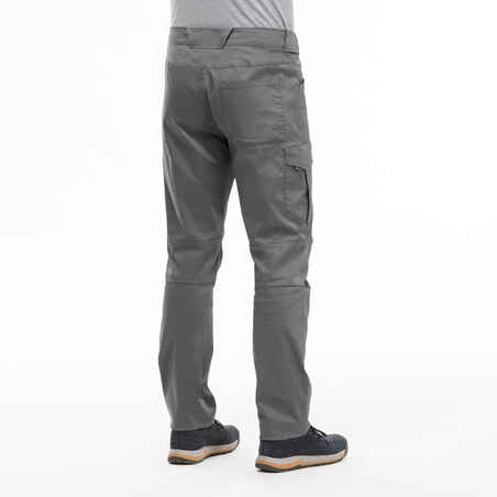 Pantalón de hombre para montaña y trekking NH100 Gris