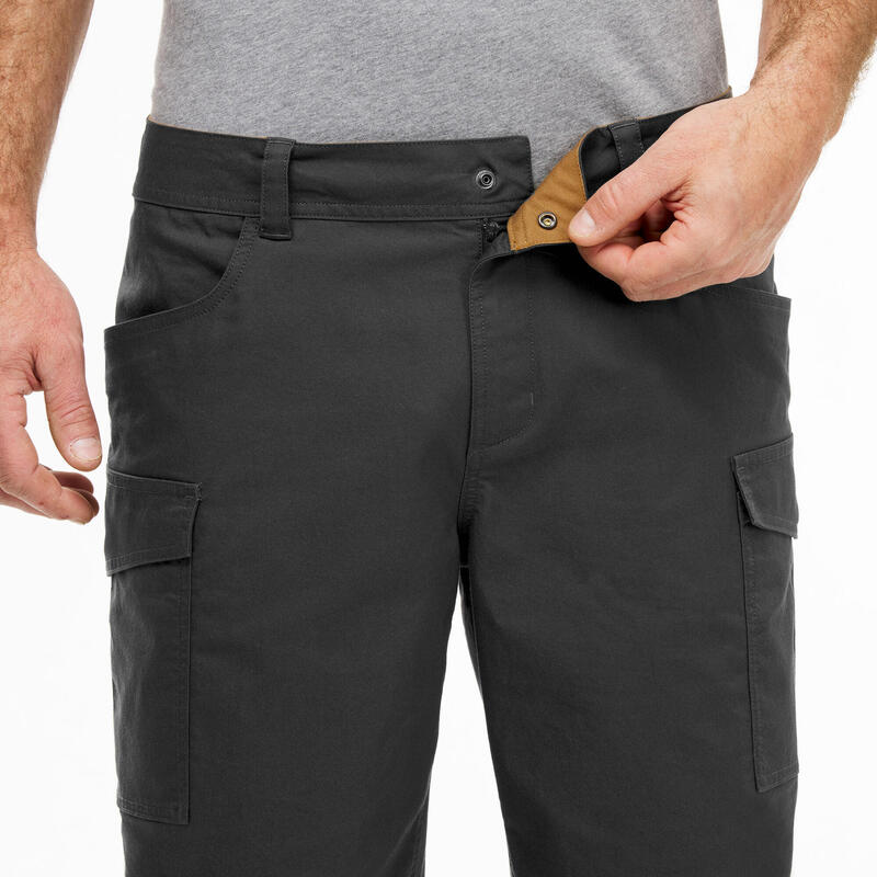 Wandershorts Herren - NH550 dunkelgrau