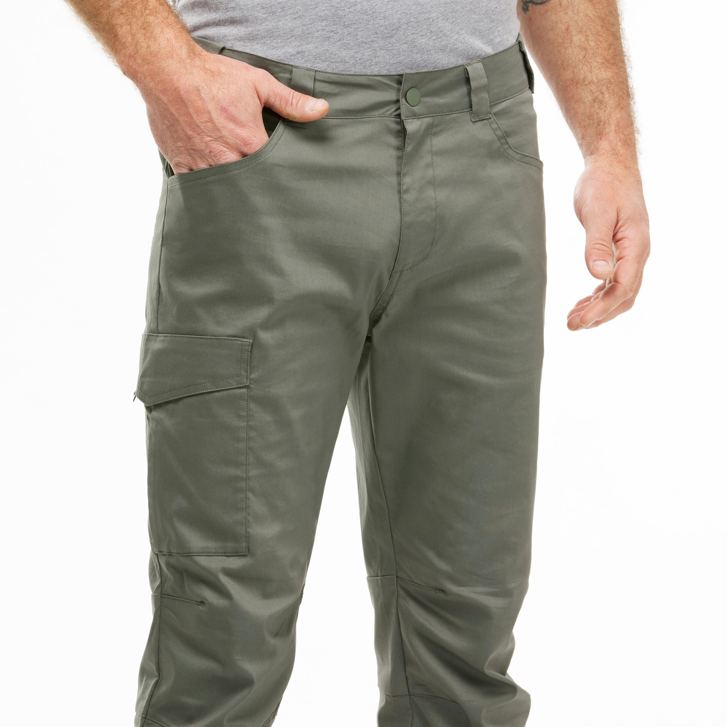 Men’s Hiking Trousers NH100 7/16