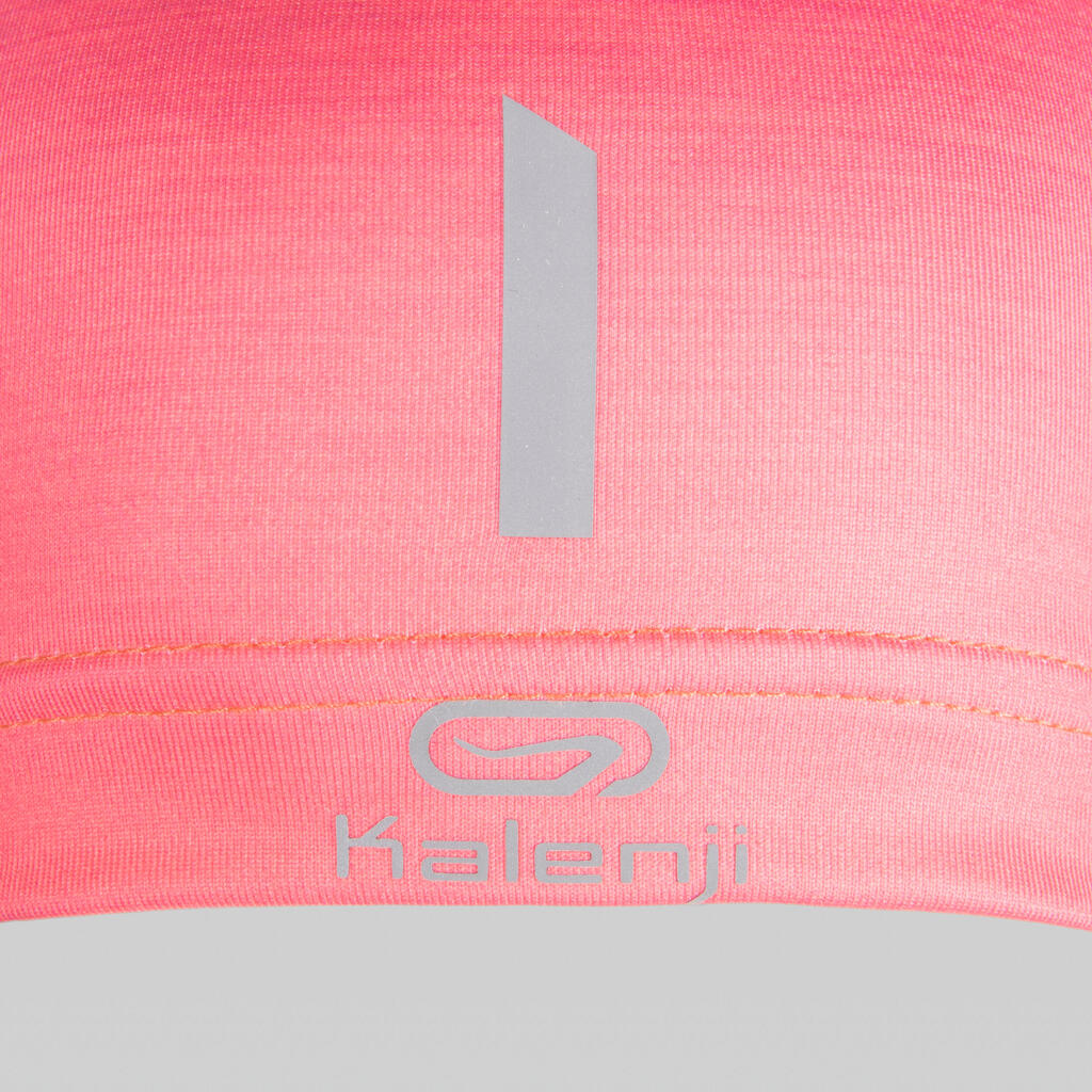 KIPRUN DRY+ Kid's Waterproof Running Hat - Navy/Green