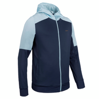 VESTE D&#039;ATHLETISME WARM HOMME BLEUE