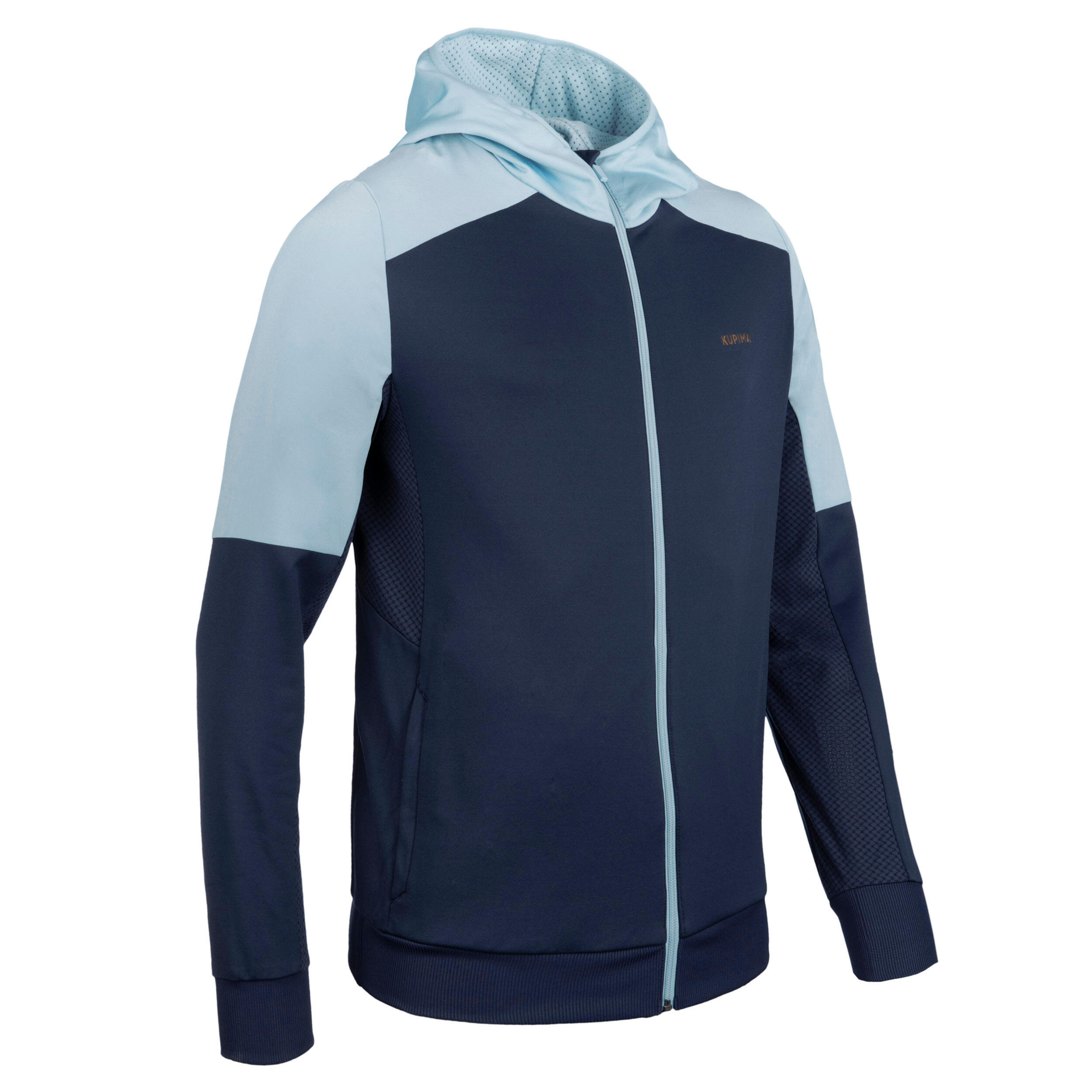 Warm Men's Athletics Jacket - Blue 1/13