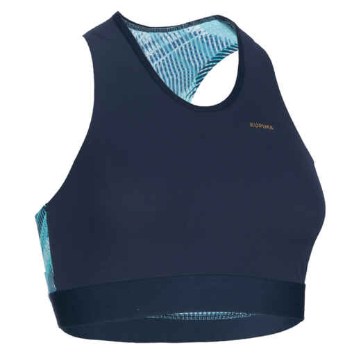 
      Leichtathletikbustier Damen blau/pastell
  