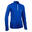 Maillot manches longues chaud 1/2 zip enfant d'athlétisme AT 100 bleu electrique