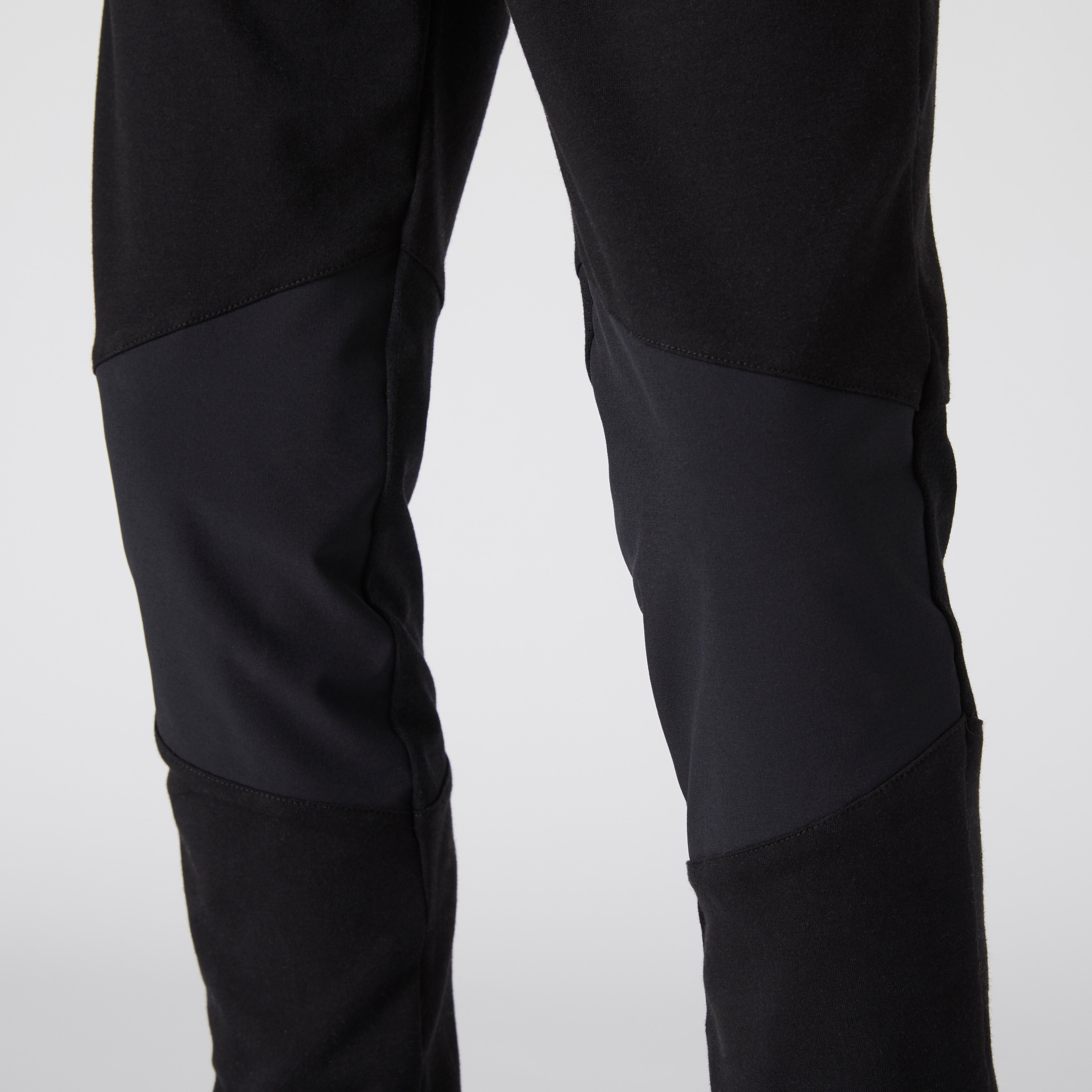 Pantalon de course en coton léger enfant – 500 noir - DOMYOS