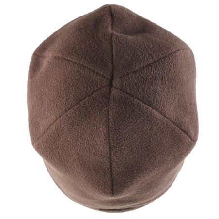 Шапка 500 із шерпа-флісу для полювання тепла двостороння зелена