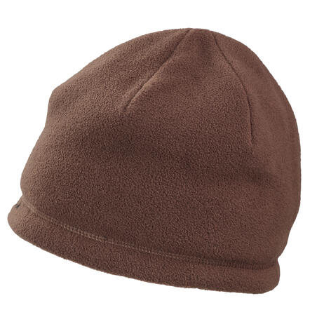 Шапка 500 із шерпа-флісу для полювання тепла двостороння зелена