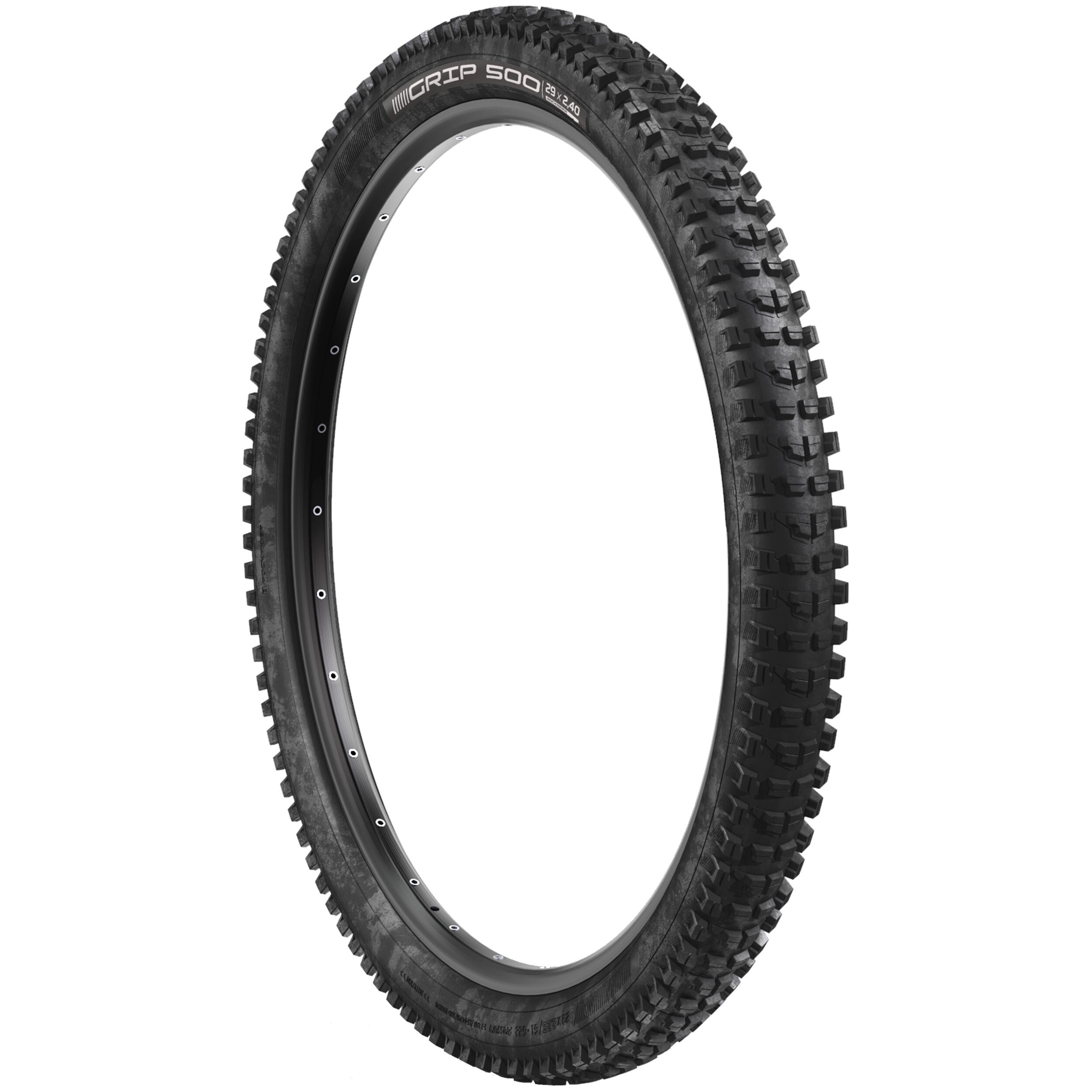 29" x 2.4 Mountain Bike Tyre Grip 500 2/6