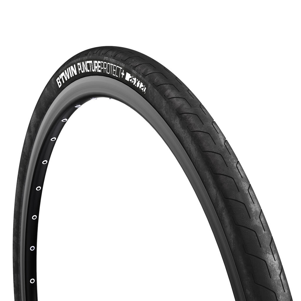 26x1.2 Folding Bead Slick Mountain Bike Tyre