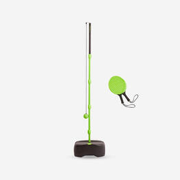 Pack de Speedball (1mât, 2 raquettes et 1 balle) TURNBALL JUNIOR NOIR JAUNE