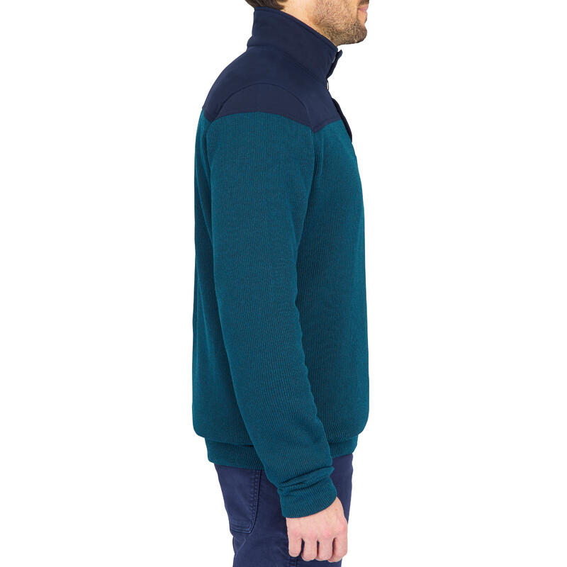 Polar Camisola de Vela 300 Homem Azul Petróleo