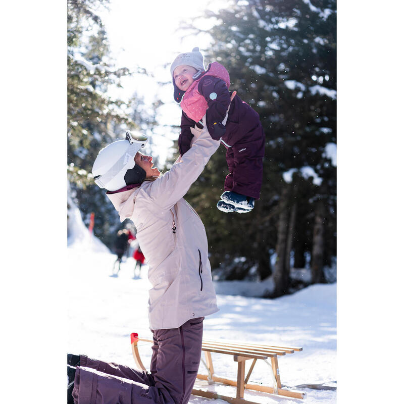 Căciulă schi/săniuș Warm Gri Copii