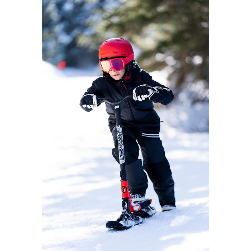 Sada lyží Snow Pad k freestyle koloběžkám černé 