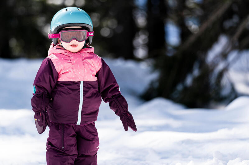 Rękawice narciarskie dla dzieci Wedze Warm Lugiklip