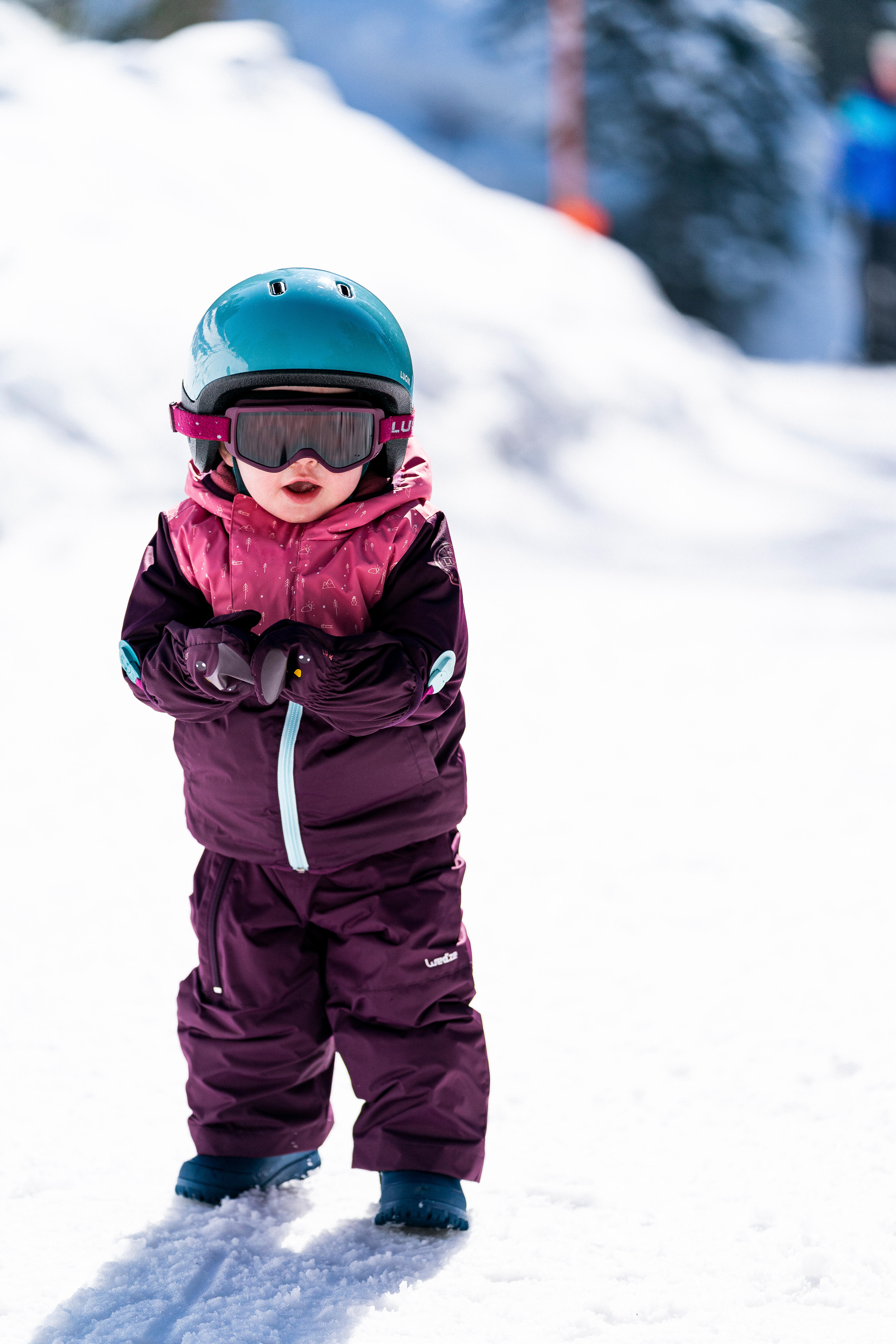 Snows Up - Moufles de snow/ski pour Fille 2-7 ans