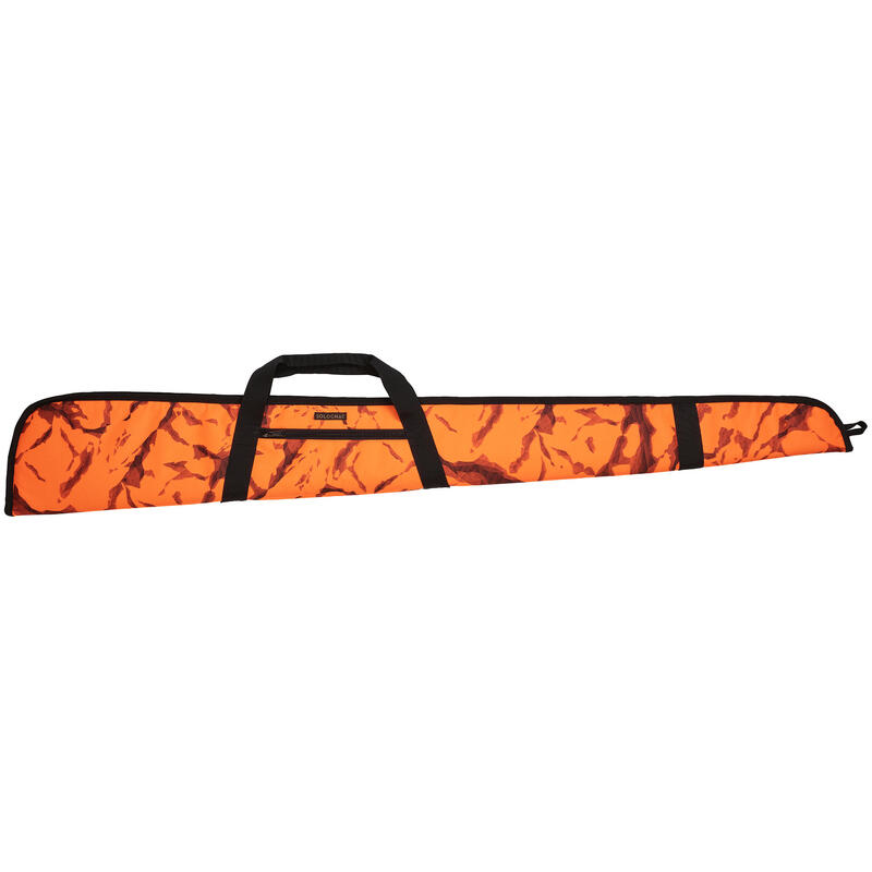 Geweerfoedraal voor de jacht 125 cm camouflage oranje