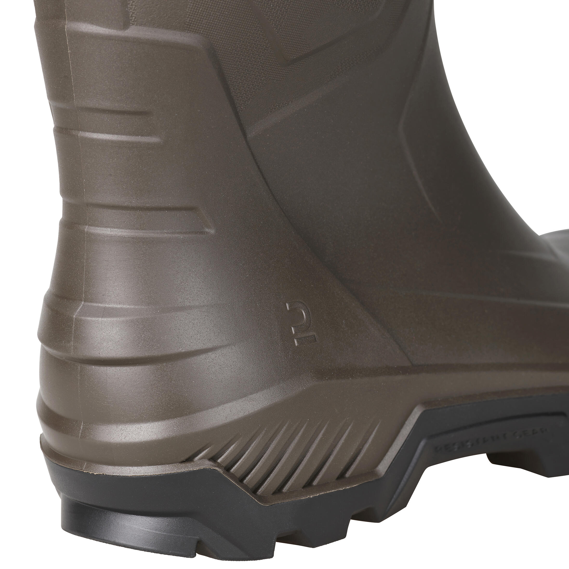 WARME REGENLAARZEN LAND 500 GEVOERD BRUIN 5/19
