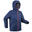 DOUDOUNE DE SKI ENFANT TRES CHAUDE ET IMPERMEABLE - 100 WARM - BLEUE MARINE