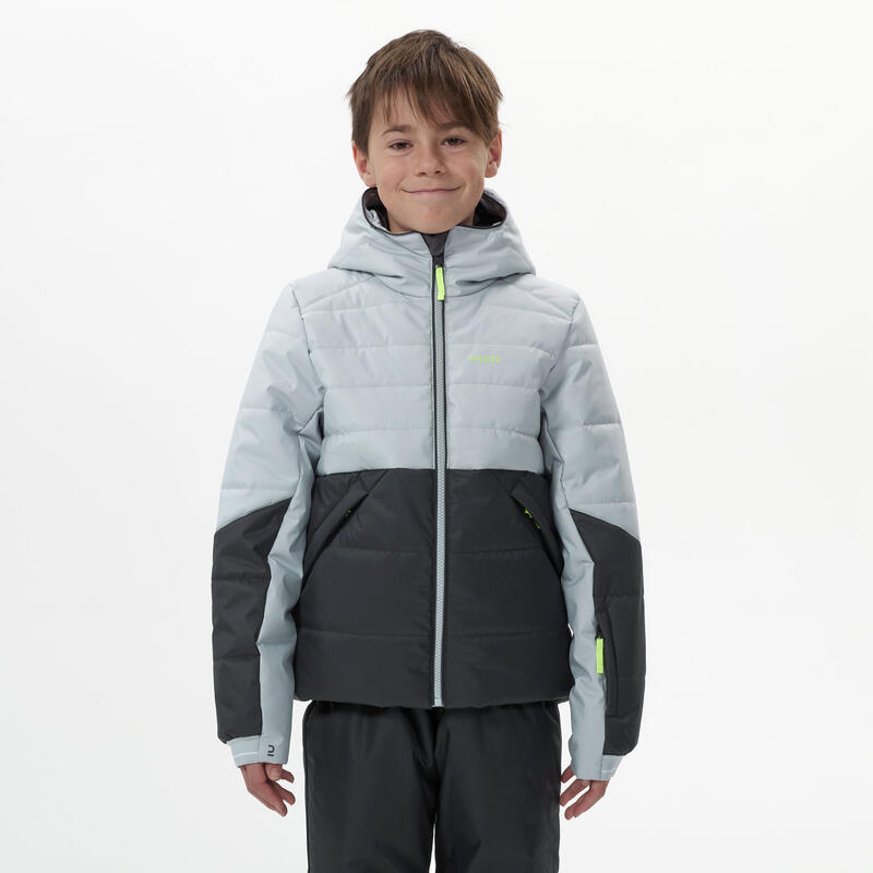 Pantalón térmico, mallas de esquí para bebé - WARM gris - Decathlon